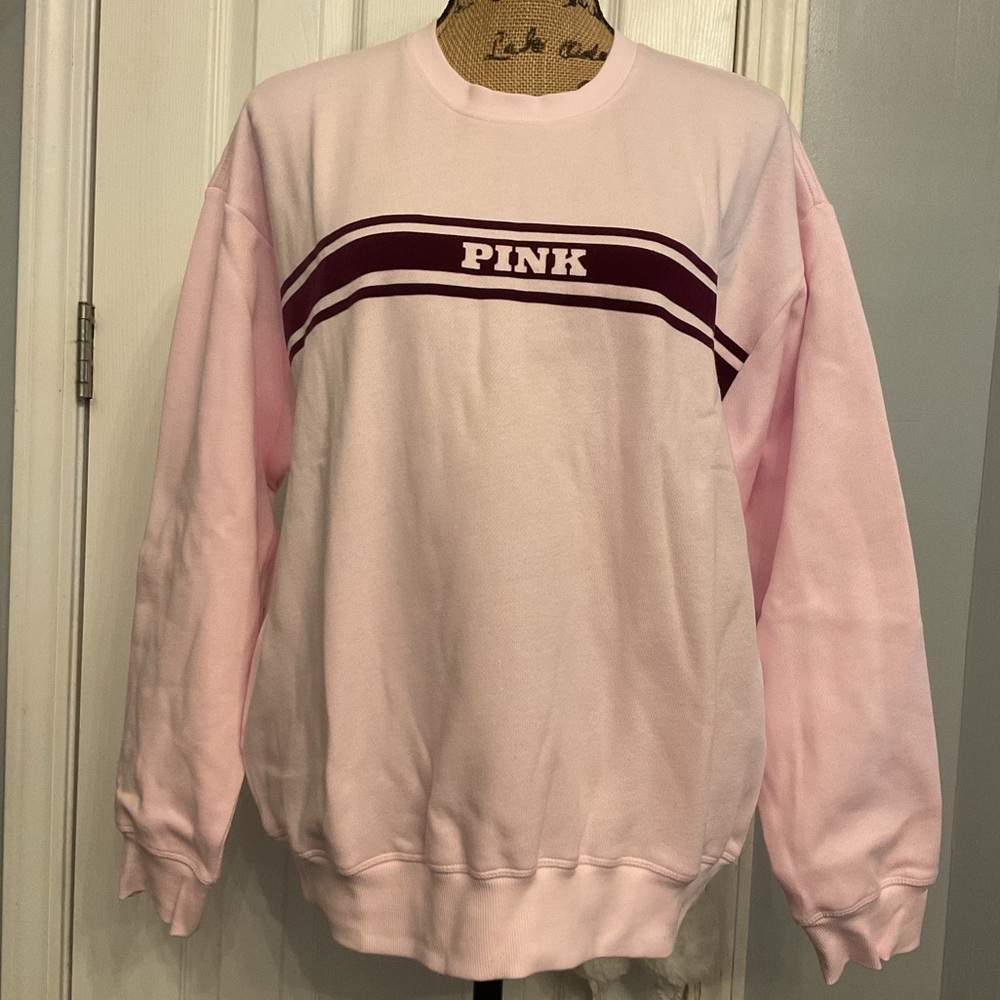 PINK Classic Crew Sweatshirt - Picture 5 of 8